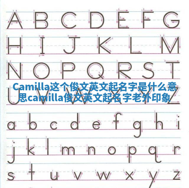 Camilla这个俊文英文起名字是什么意思_camilla俊文英文起名字老外印象 Camilla这个俊文英文起名字是什么意思_camilla俊文英文起名字老外印象