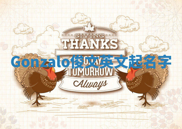 Gonzalo俊文英文起名字 Gonzalo俊文英文起名字