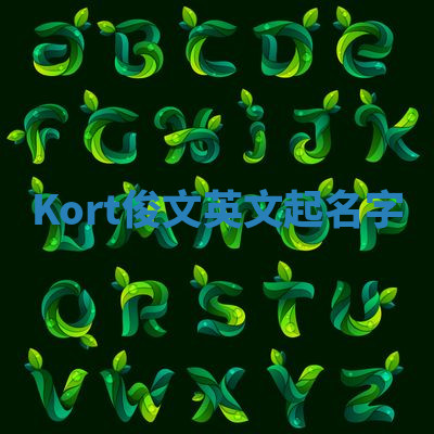 Kort俊文英文起名字
