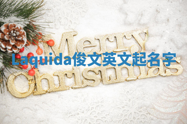 Laquida俊文英文起名字