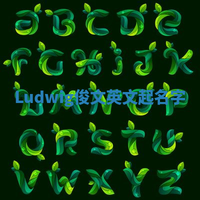 Ludwig俊文英文起名字