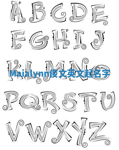 Maialynn俊文英文起名字