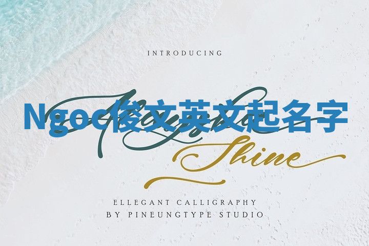 Ngoc俊文英文起名字 Ngoc俊文英文起名字