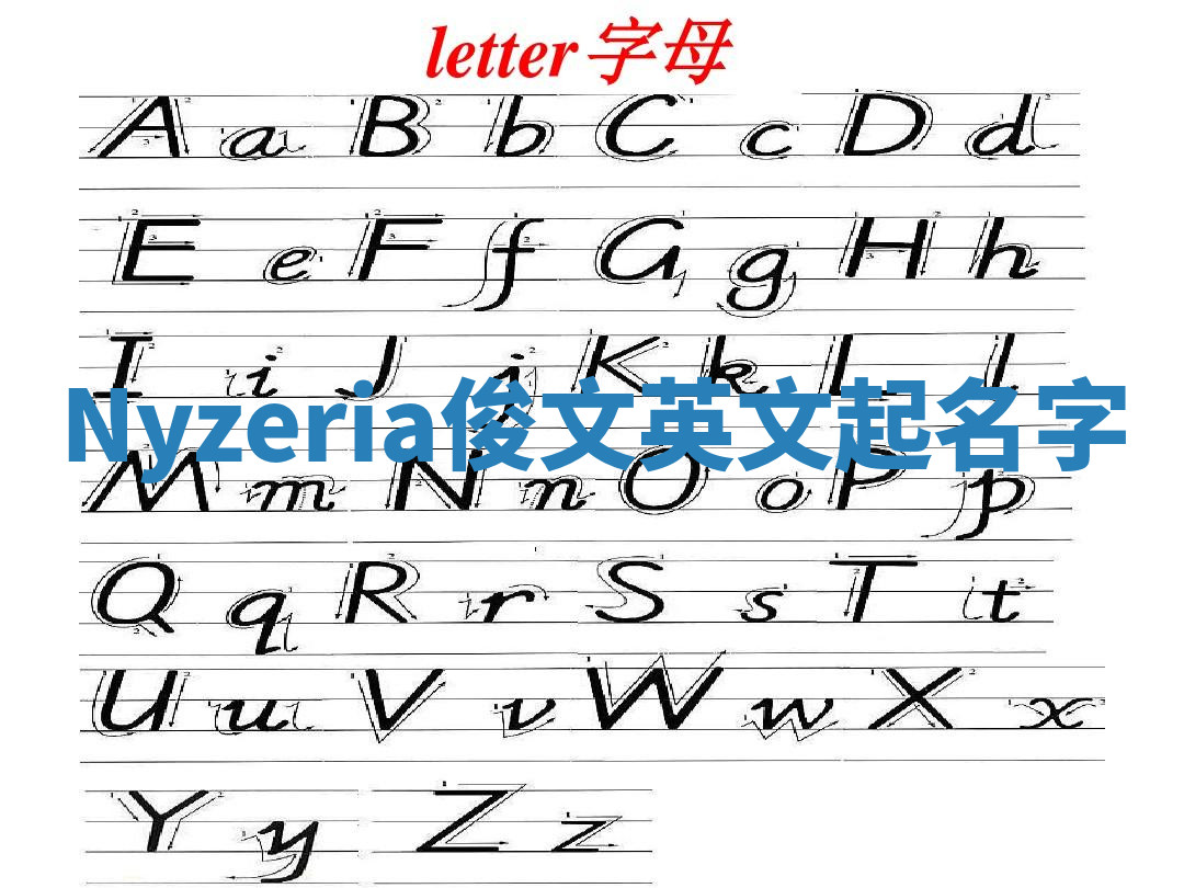 Nyzeria俊文英文起名字