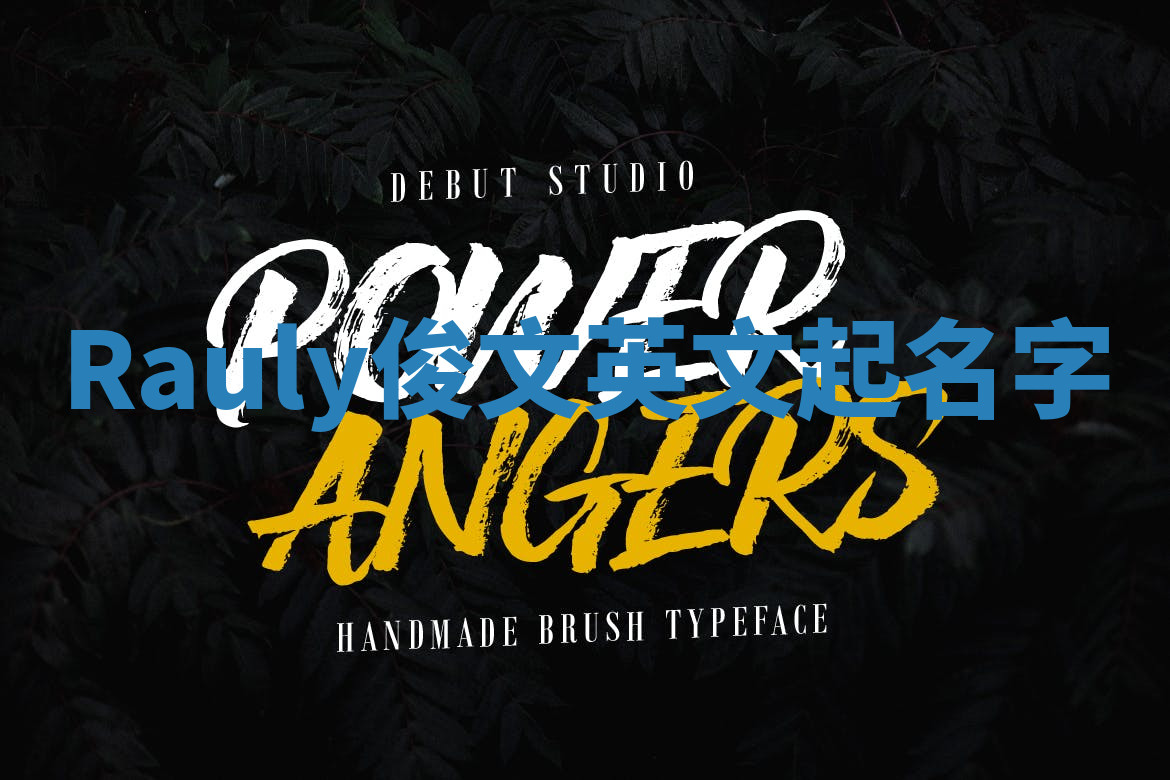 Rauly俊文英文起名字 Rauly俊文英文起名字