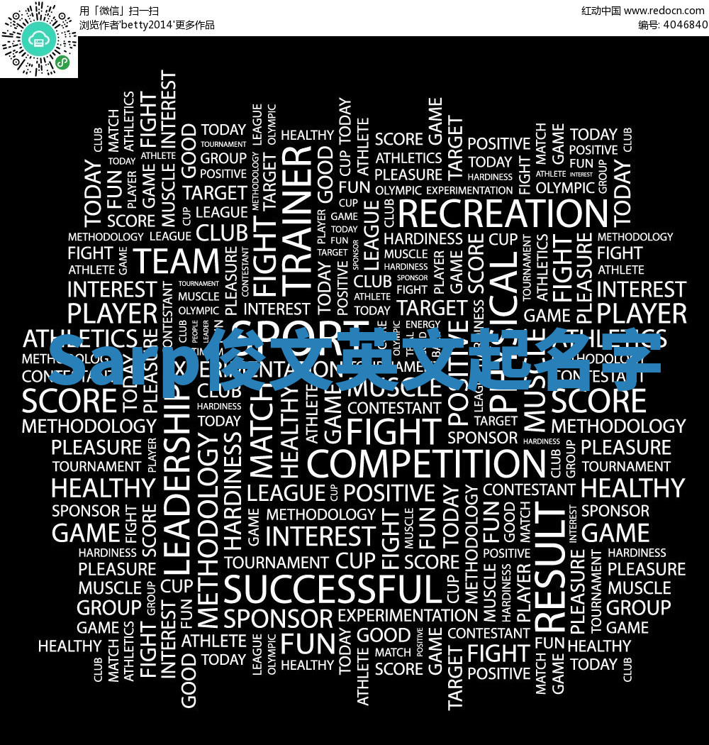 Sarp俊文英文起名字