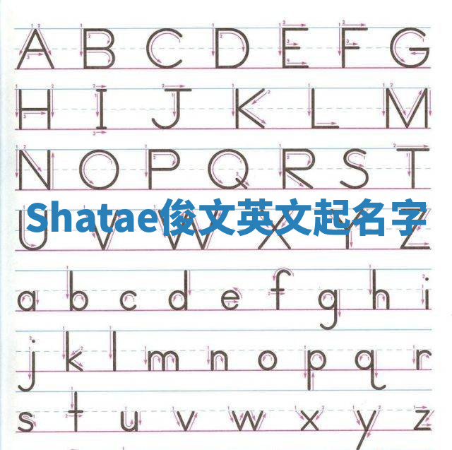 Shatae俊文英文起名字
