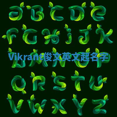 Vikrant俊文英文起名字 Vikrant俊文英文起名字
