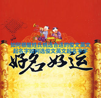 如何根据姓氏挑选合适的俊文英文起名字_如何选俊文英文起名字字 如何根据姓氏挑选合适的俊文英文起名字_如何选俊文英文起名字字